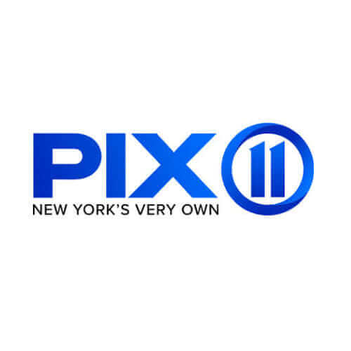 PIX 11 logo, representing New York's local news and lifestyle broadcasting.