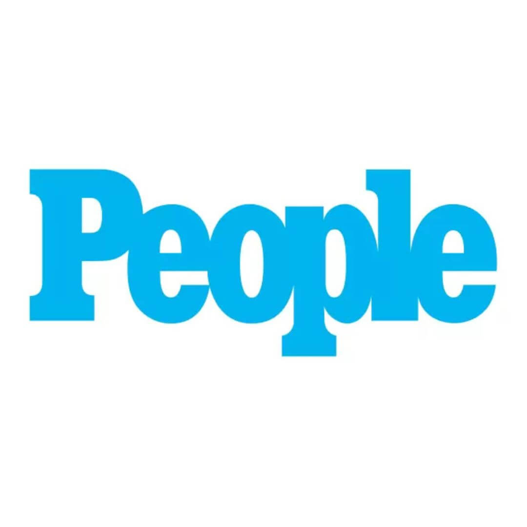 Logo of People Magazine, a publication sharing stories about celebrity and human interest.