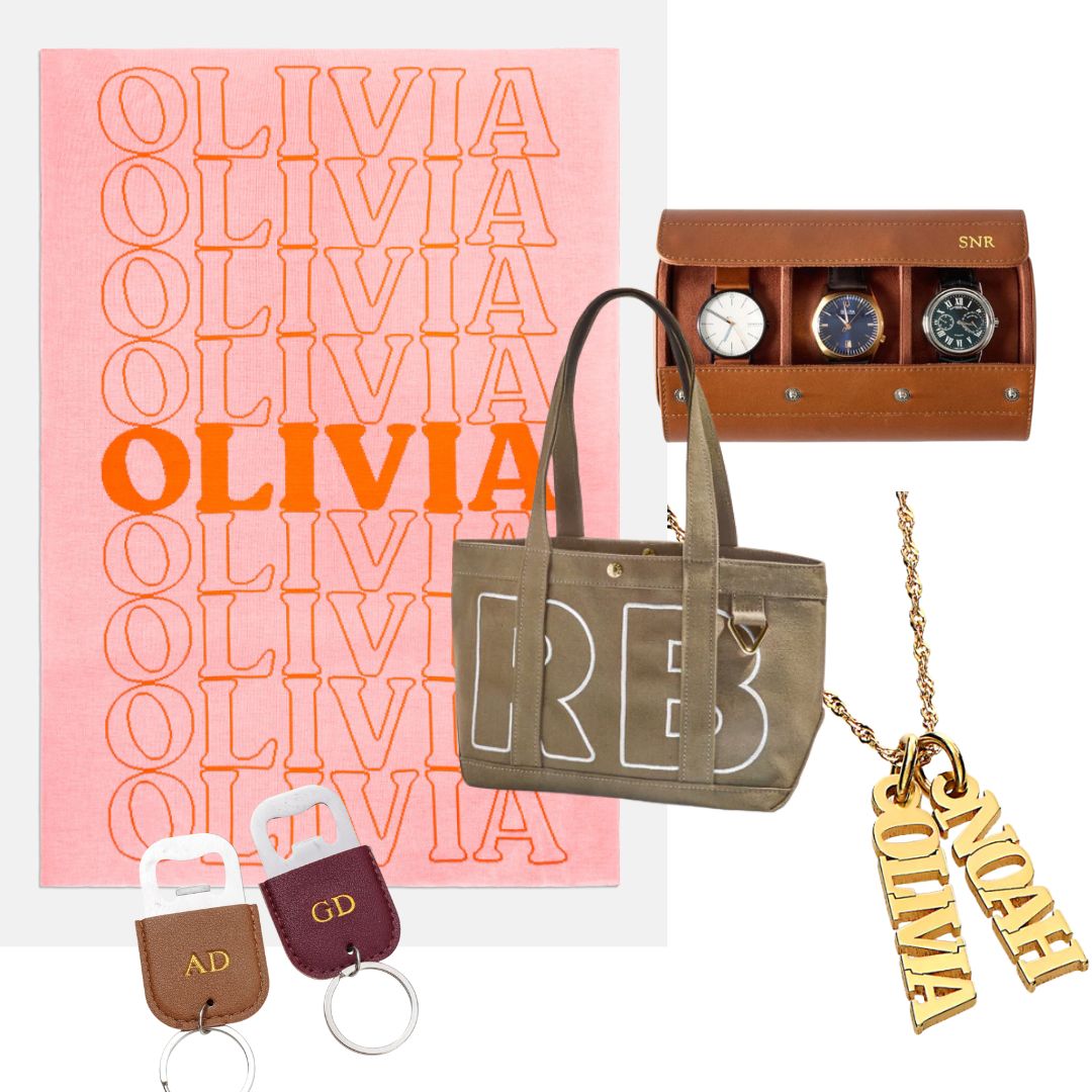 GIFT GUIDE: Monogrammed & Meaningful